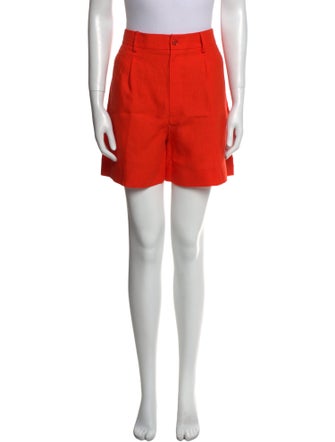 Ralph Lauren Purple Label Linen Mini Shorts