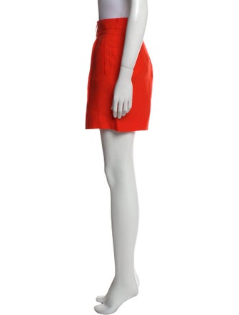 Ralph Lauren Purple Label Linen Mini Shorts