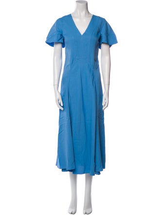 Ralph Lauren Collection Virgin Wool Long Dress