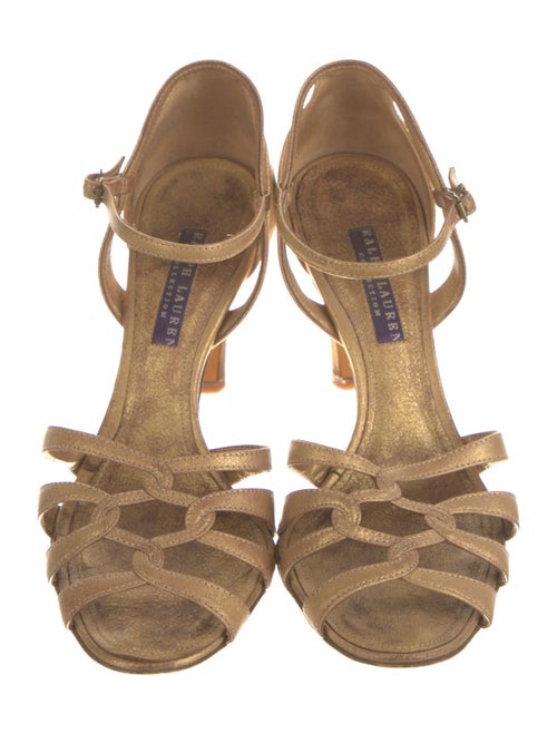 Ralph Lauren Collection Leather D'Orsay Pumps