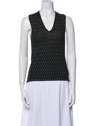 Ralph Lauren Collection Cashmere Printed Sweater