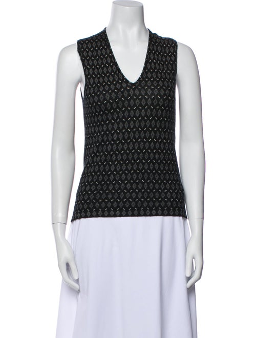 Ralph Lauren Collection Cashmere Printed Sweater