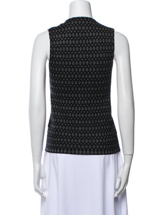 Ralph Lauren Collection Cashmere Printed Sweater