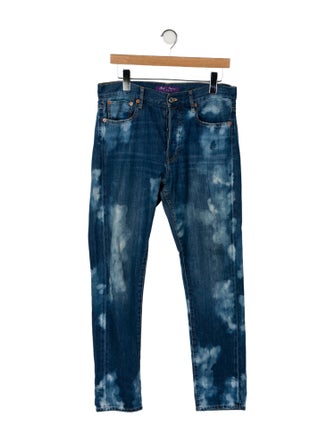 Ralph Lauren Collection Mid-Rise Straight Leg Jeans