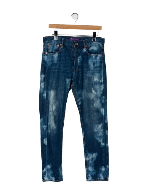 Ralph Lauren Collection Mid-Rise Straight Leg Jeans