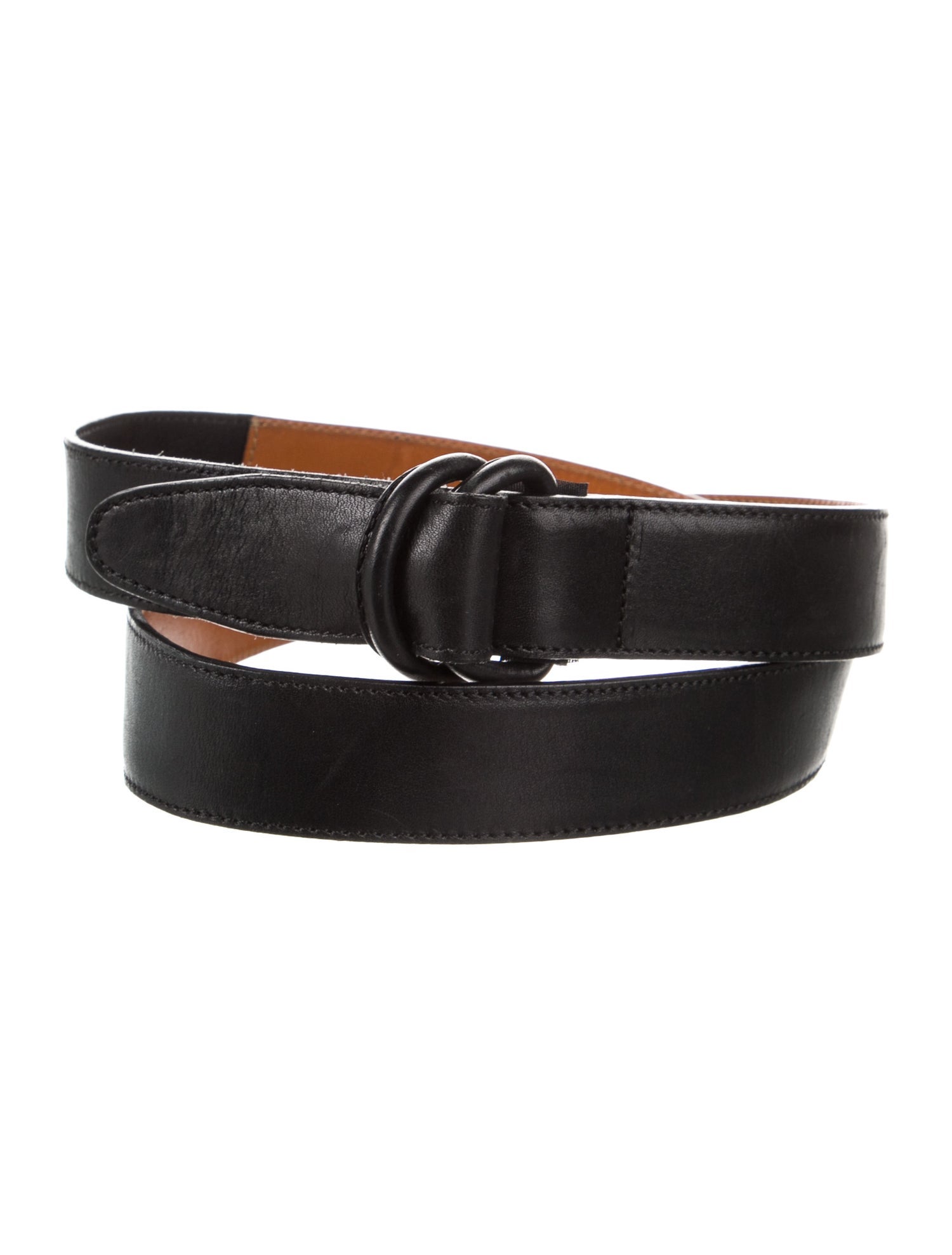 Ralph Lauren Collection Skinny Leather Belt