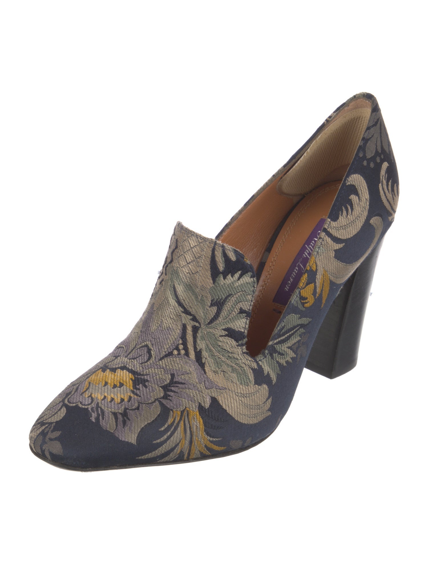 Ralph Lauren Collection Floral Print Pumps