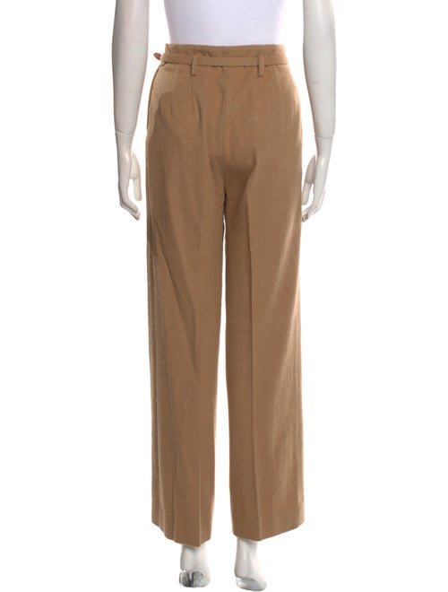 Ralph Lauren Collection Camel Hair Wide Leg Pants