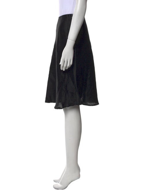 Ralph Lauren Collection Linen Knee-Length Skirt