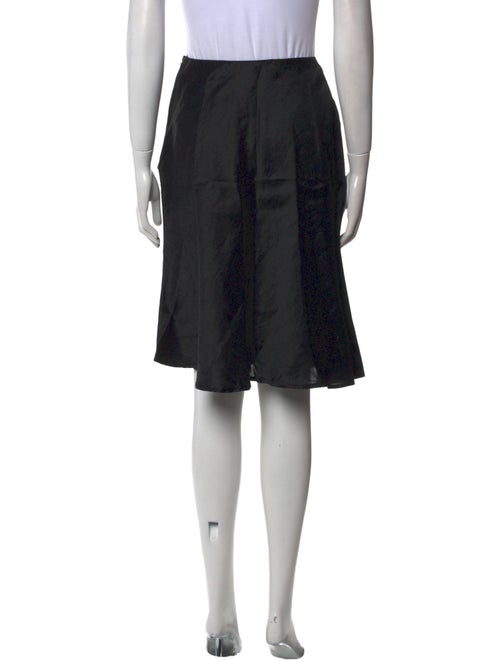 Ralph Lauren Collection Linen Knee-Length Skirt