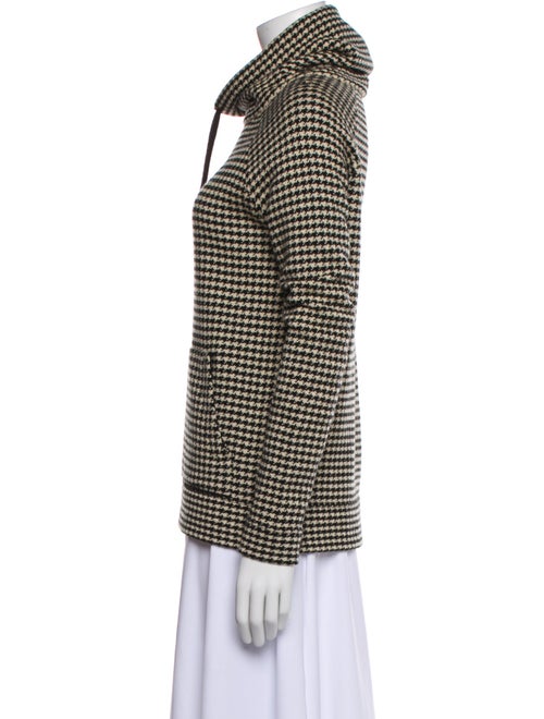 Ralph Lauren Collection Cashmere Houndstooth Print Sweater