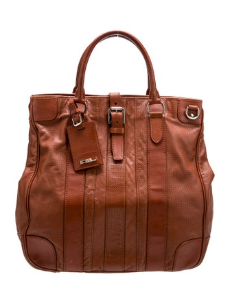 Ralph Lauren Collection Leather Bucket Bag