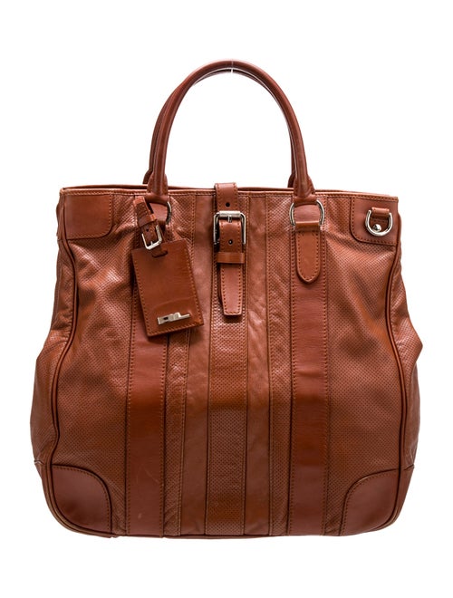 Ralph Lauren Collection Leather Bucket Bag