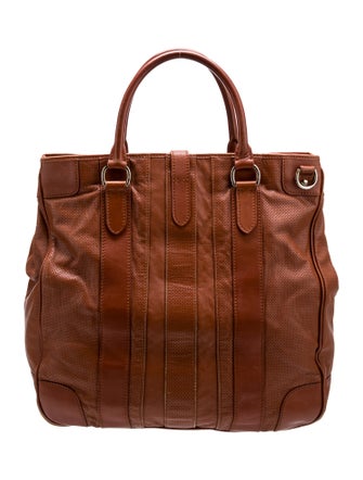 Ralph Lauren Collection Leather Bucket Bag