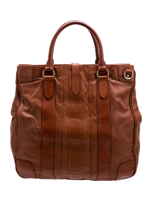 Ralph Lauren Collection Leather Bucket Bag