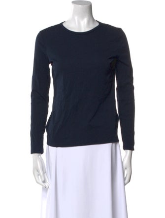 Ralph Lauren Collection Crew Neck Long Sleeve Top