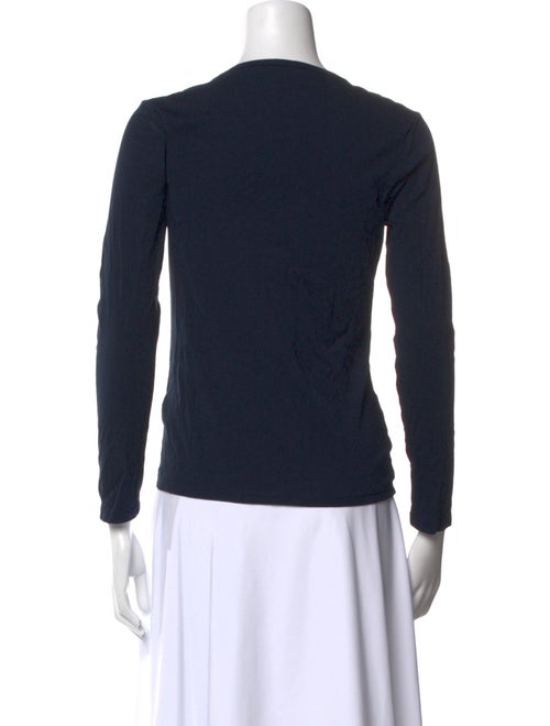 Ralph Lauren Collection Crew Neck Long Sleeve Top