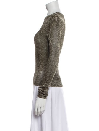 Ralph Lauren Collection Patterned Scoop Neck Top