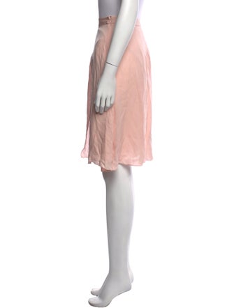 Ralph Lauren Purple Label Silk Knee-Length Skirt