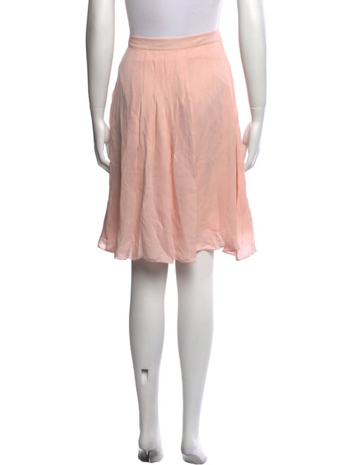 Ralph Lauren Purple Label Silk Knee-Length Skirt