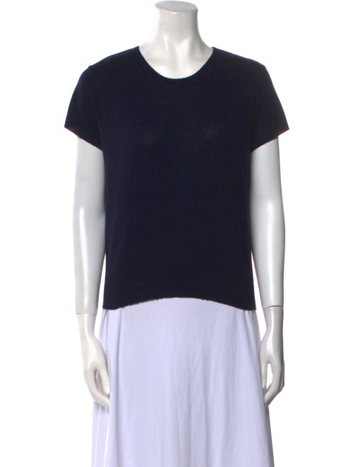 Ralph Lauren Collection Silk Scoop Neck Sweater