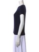 Ralph Lauren Collection Silk Scoop Neck Sweater