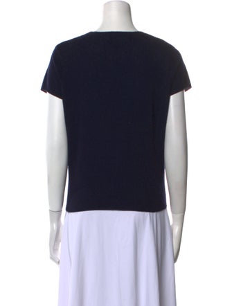 Ralph Lauren Collection Silk Scoop Neck Sweater