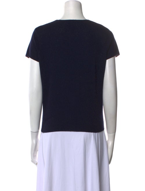Ralph Lauren Collection Silk Scoop Neck Sweater