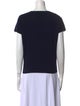 Ralph Lauren Collection Silk Scoop Neck Sweater
