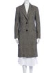 Ralph Lauren Collection Wool Plaid Print Peacoat
