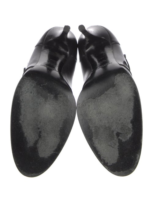 Ralph Lauren Collection Leather Moto Boots