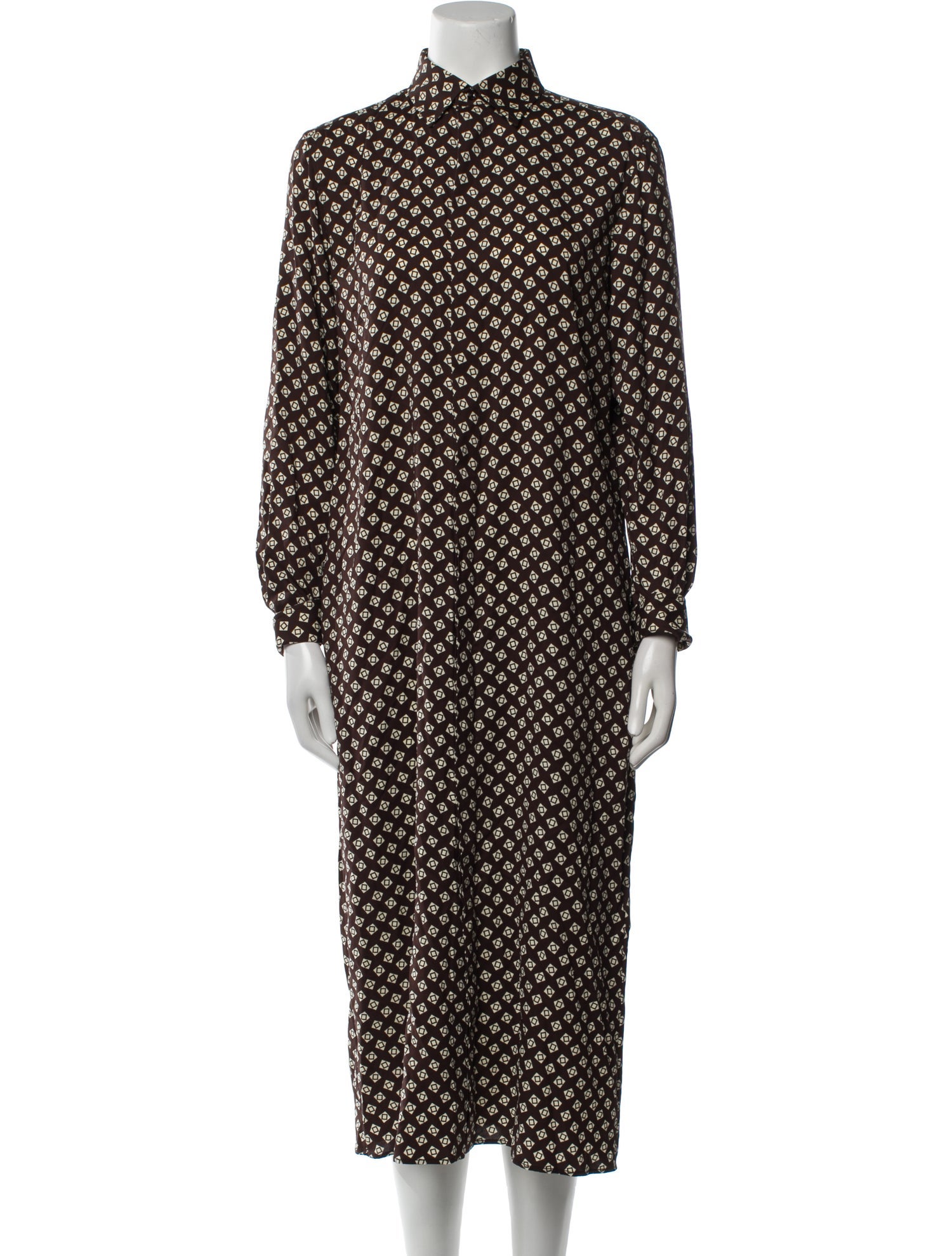 Ralph Lauren Purple Label Silk Long Dress