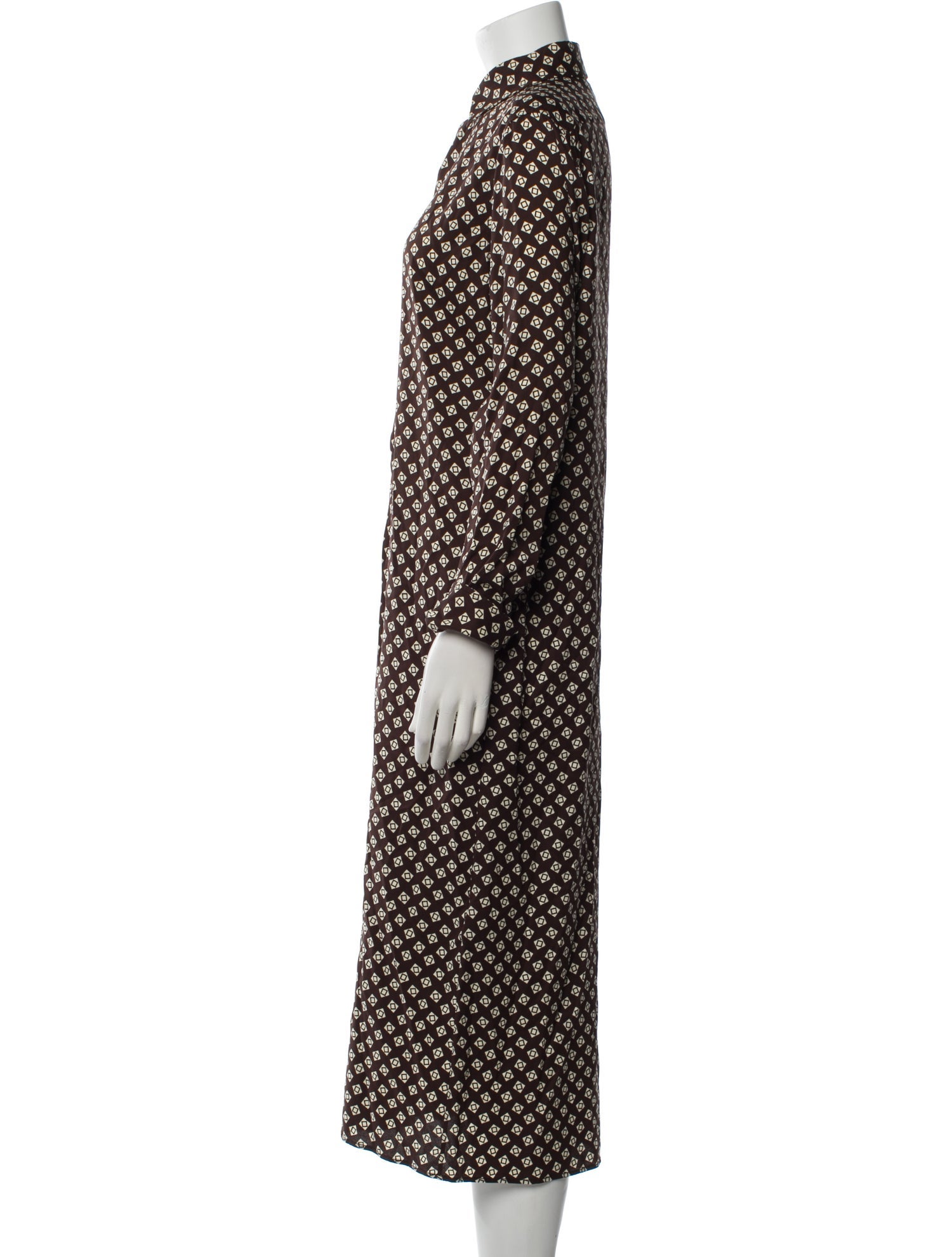 Ralph Lauren Purple Label Silk Long Dress