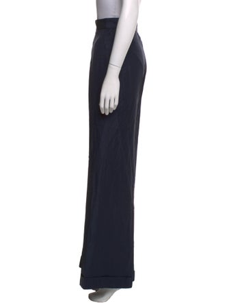 Ralph Lauren Collection Silk Wide Leg Pants