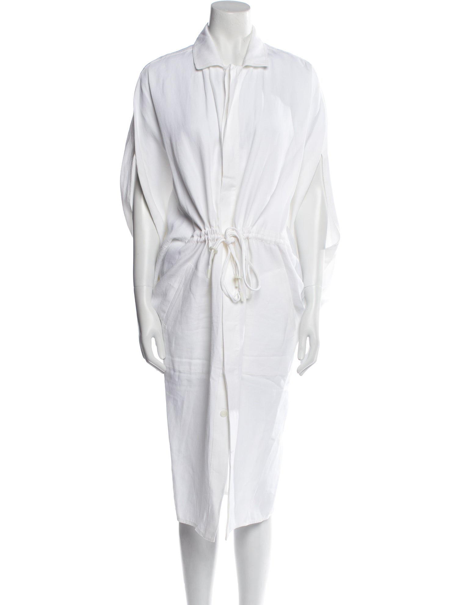 Ralph Lauren Collection Linen Midi Length Dress