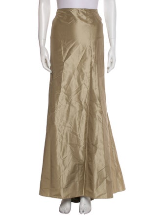 Ralph Lauren Collection Silk Long Skirt