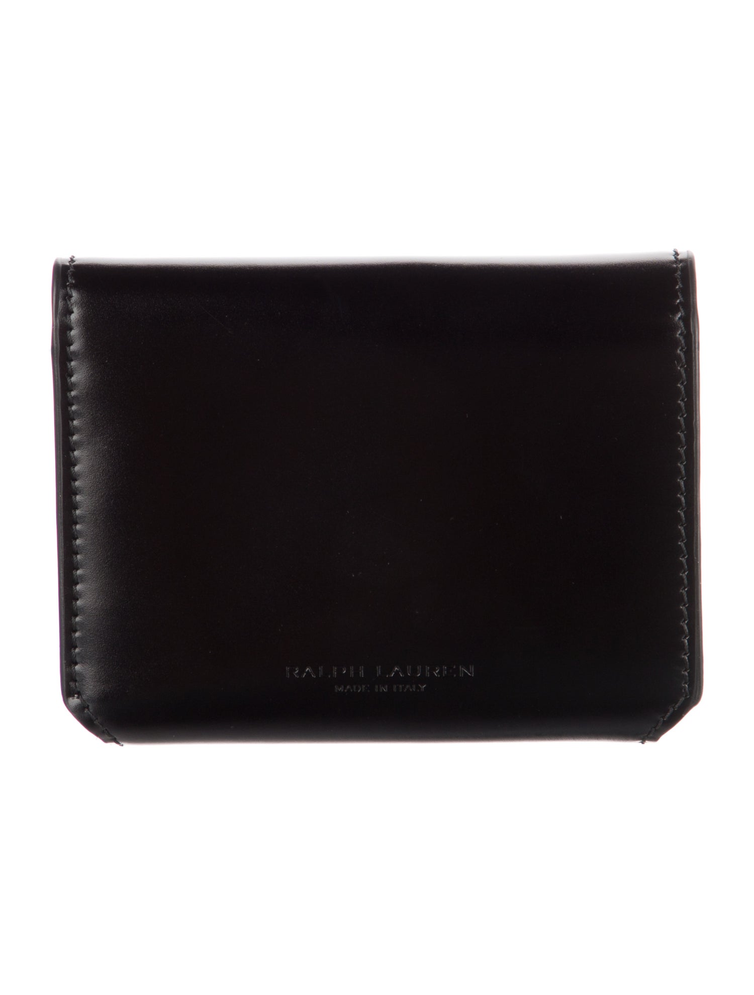 Ralph Lauren Collection Leather Compact Wallet