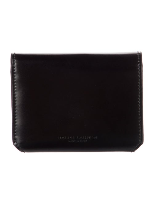 Ralph Lauren Collection Leather Compact Wallet
