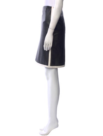 Ralph Lauren Collection Lambskin Knee-Length Skirt