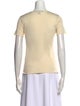 Ralph Lauren Collection Silk Crew Neck T-Shirt