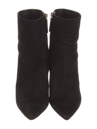 Ralph Lauren Collection Suede Leather Trim Embellishment Boots