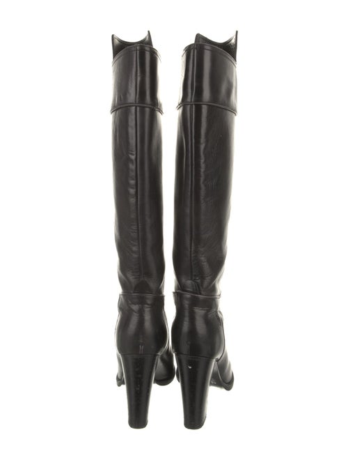 Ralph Lauren Collection Leather Lace-Up Boots
