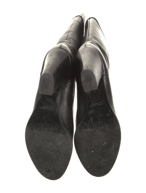 Ralph Lauren Collection Leather Lace-Up Boots