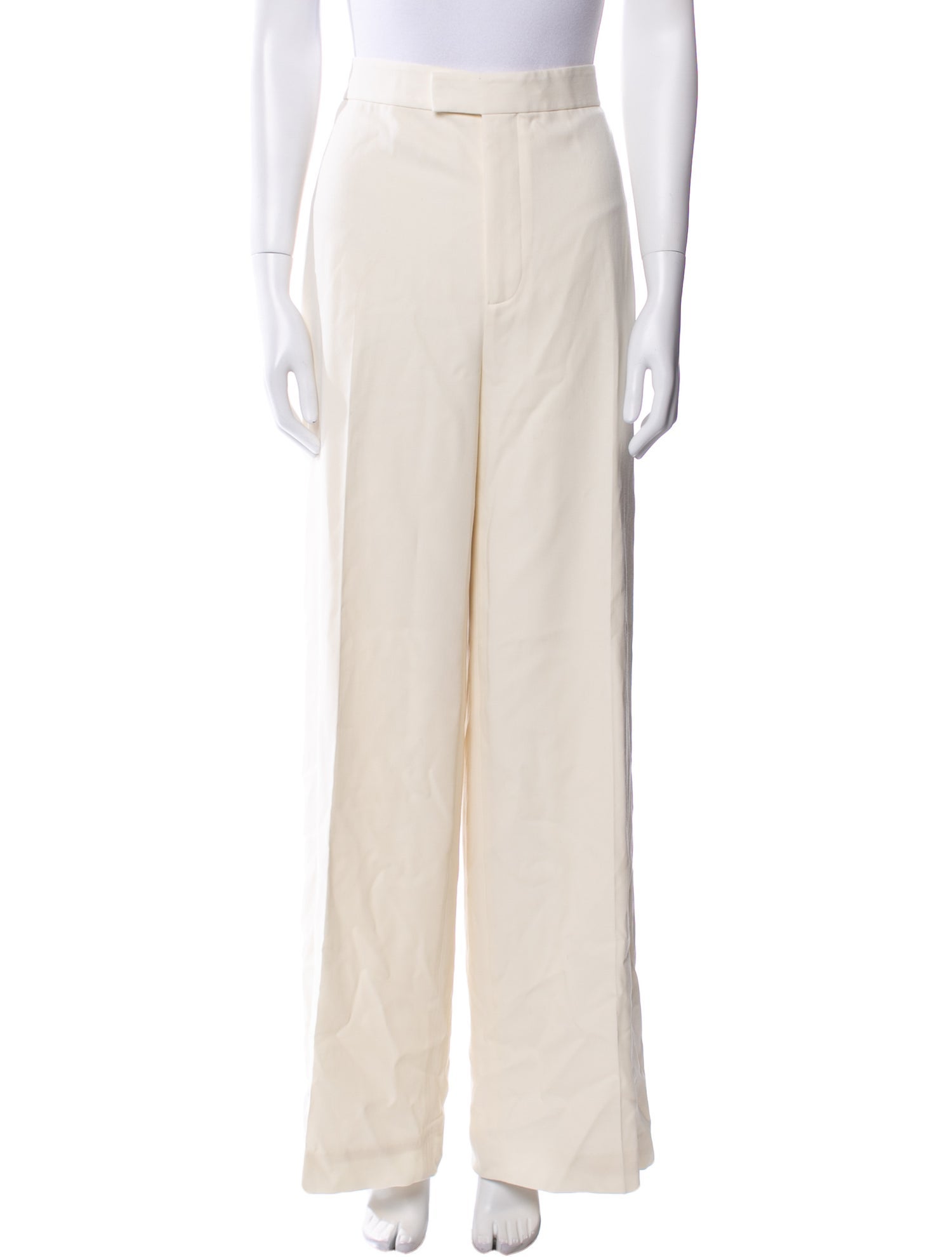 Ralph Lauren Purple Label Wool Wide Leg Pants