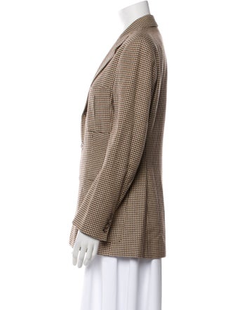 Ralph Lauren Collection Houndstooth Print Blazer