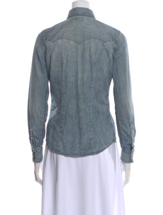 RRL & Co. Long Sleeve Button-Up Top