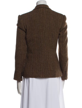 Ralph Lauren Collection Lambswool Printed Blazer