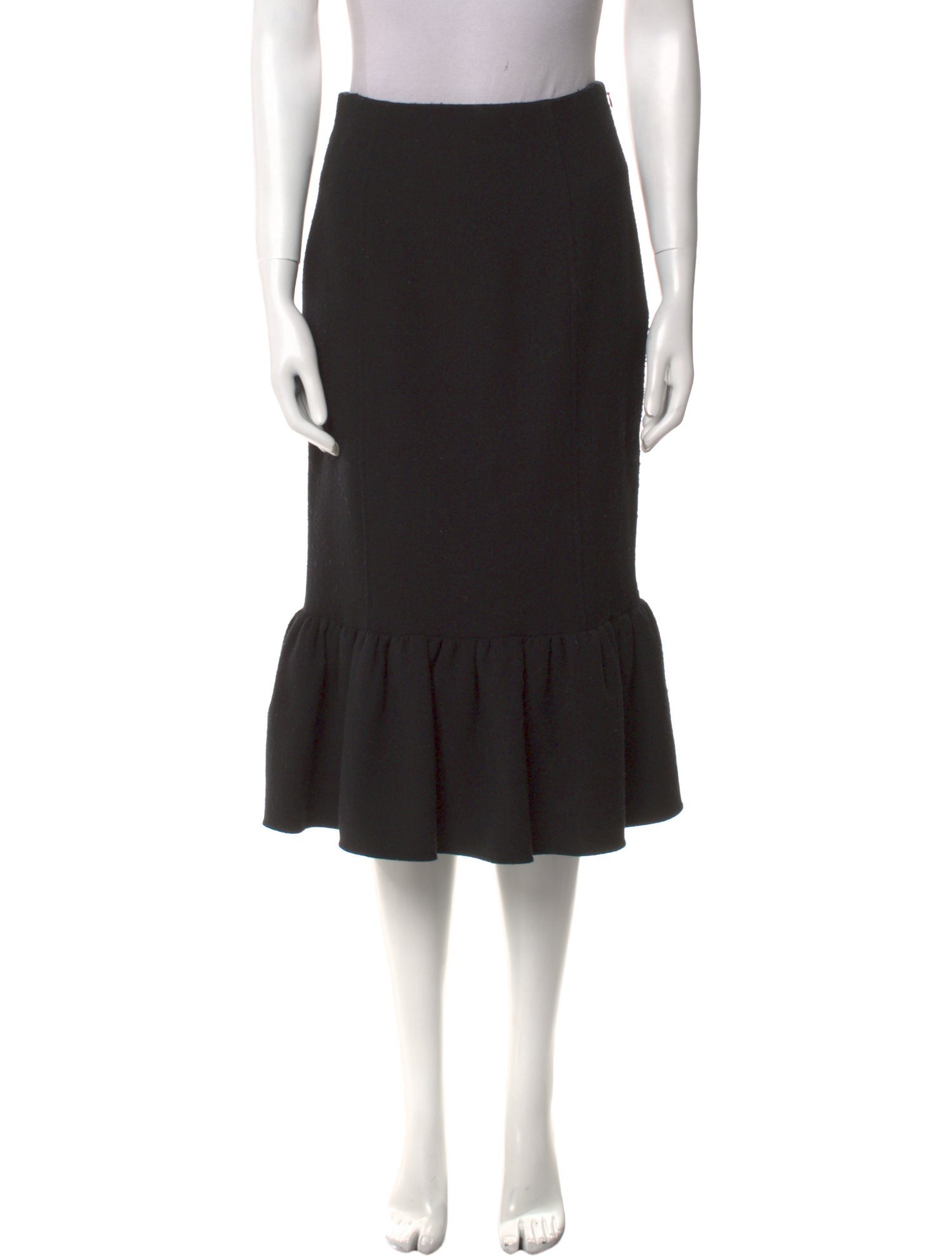 Ralph Lauren Collection Wool Knee-Length Skirt