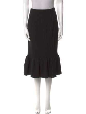 Ralph Lauren Collection Wool Knee-Length Skirt