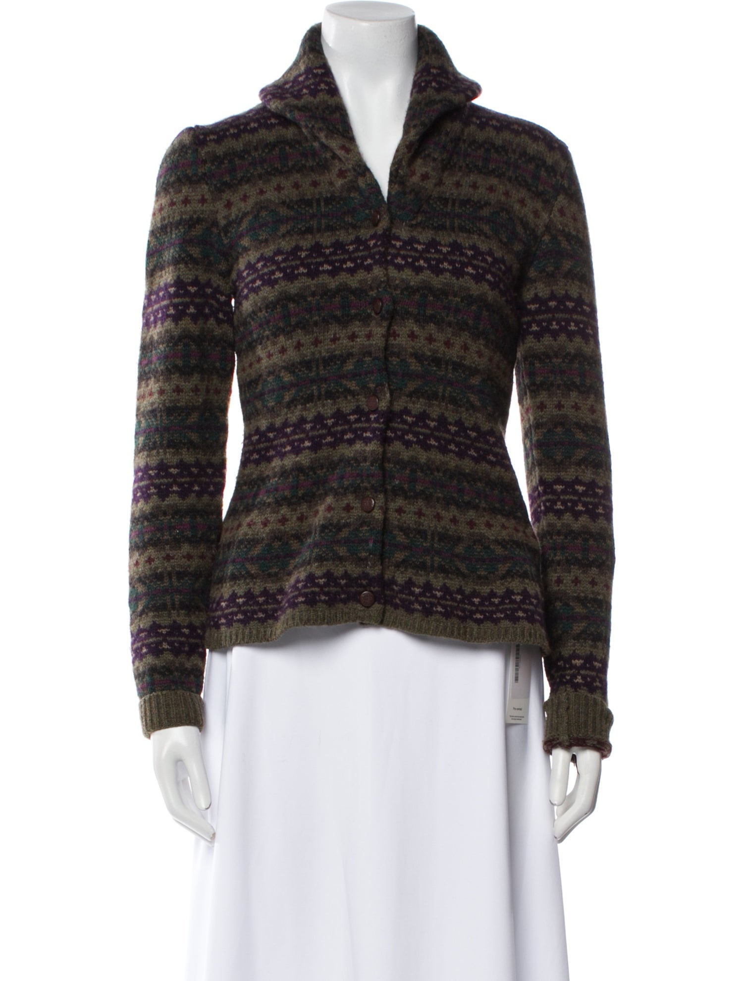 Ralph Lauren Collection Cashmere Striped Sweater